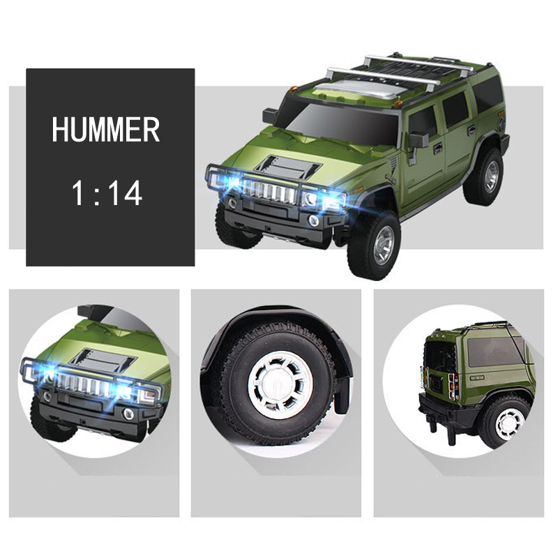 MZ 1:14 2323P Hummer Fight RC Robot Electric Car Models Action Toy